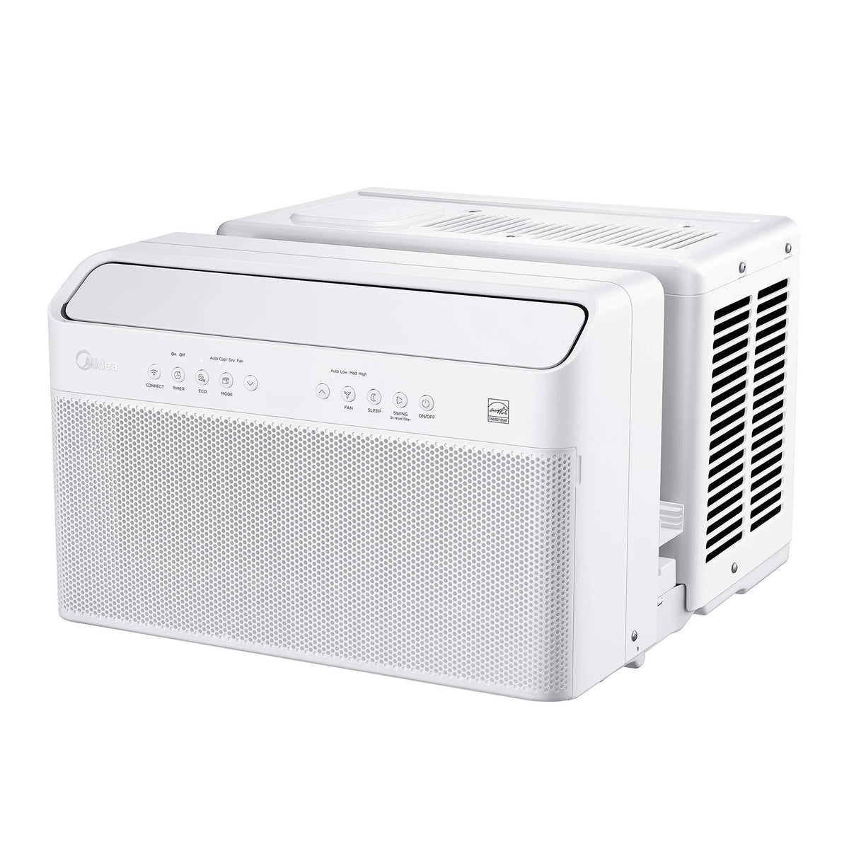 Midea 10,000 BTU U-Shaped Inverter Window Air Conditioner 9x