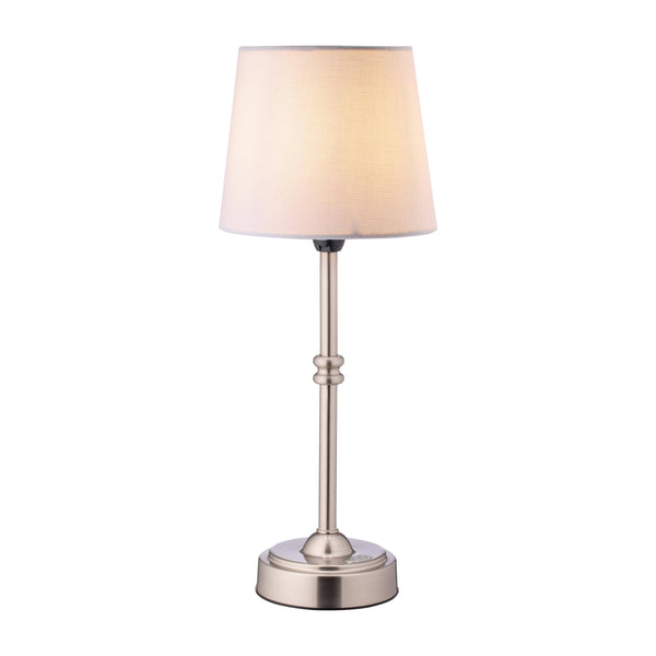 OBright Seraph - Cordless LED Table Lamp with Dimmer, Built-In Rechargeable Battery, 3-Level Brightness, Patio Table Lamp, Bedside Night Lamp