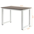 Ktaxon Wood Computer Desk PC Laptop Study Table Workstation Home Office Furniture