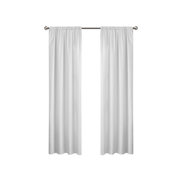 Eclipse Draft Stopper Window Curtain Panel, Size: 42 x 84, White