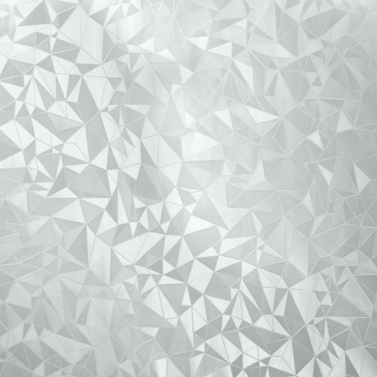 RoomMates Etched Glass Window Film, Silver/Medium Clear