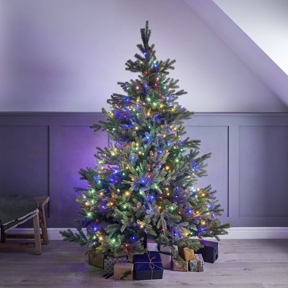 Multi-Colored Christmas Tree Lights (300 LED Bulbs)