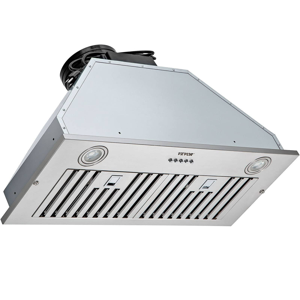 VEVOR Insert Range Hood 800CFM 3-Speed inch Stainless Steel Built-In Kitchen Vent - 30in