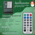 6/7.5 FT Pre-Lit Artificial Christmas Tree, PE/PVC Mixed Tips, Hinged Xmas Tree with Remote, 11 Color-Changing LED Modes, Timer & Metal Stand