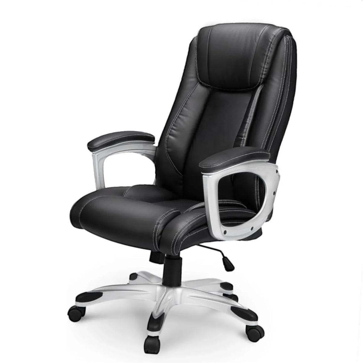 AECOJOY Office Chair Ergonomic, Leather Office Chair with High Back