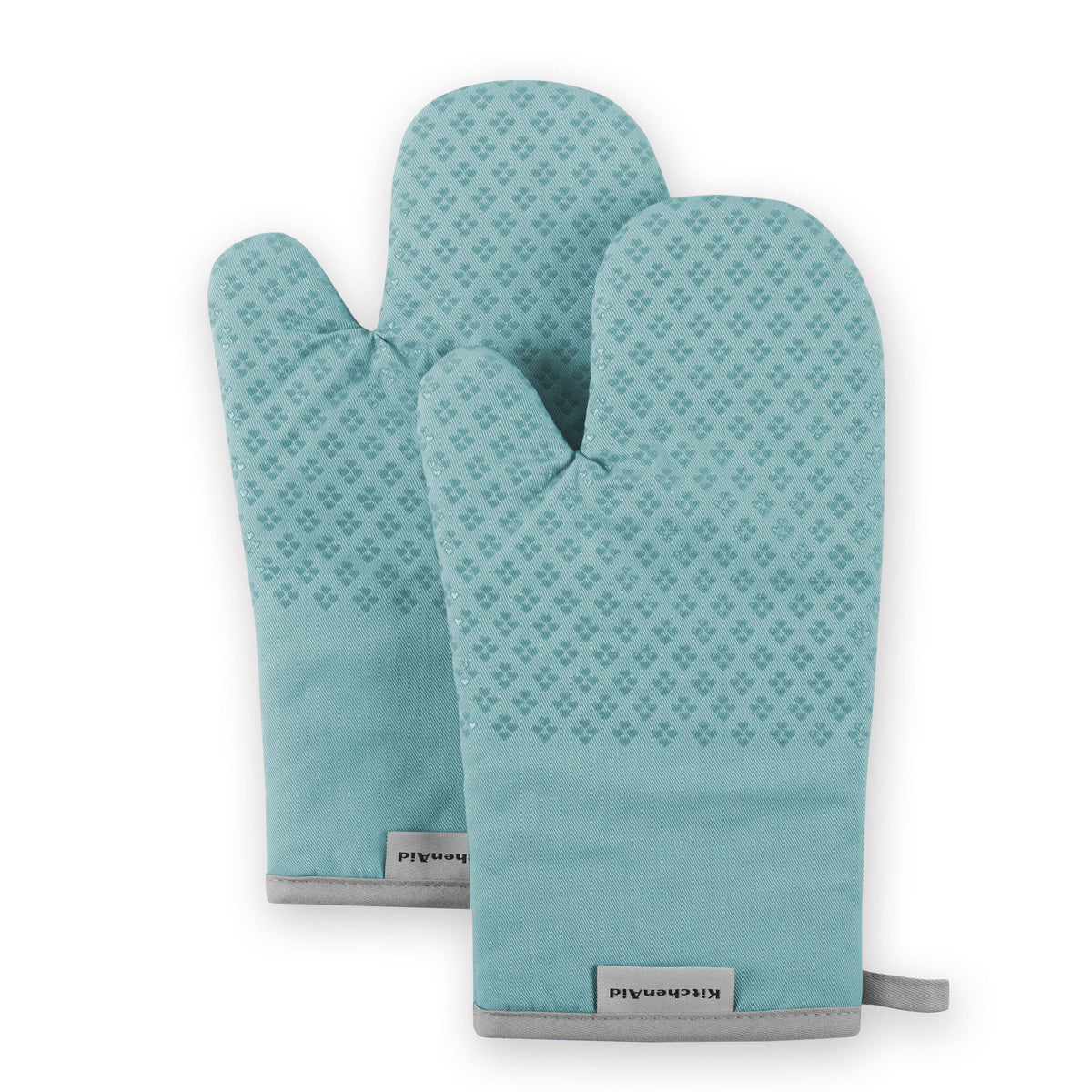KitchenAid Asteroid Oven Mitt, Set of 2 - Aqua